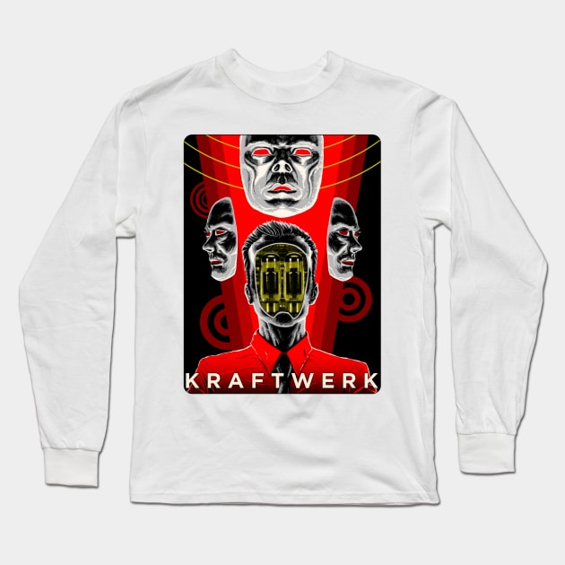 Kraftwerk Long Sleeve T-Shirt by Kobojagi